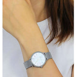 Michael Kors Pyper Quartz White Dial Silver Mesh Strap Watch for Women - MK4338 Authentic Buy Shop Now