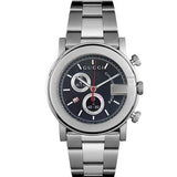 Gucci G Chrono Black Dial Silver Steel Strap Watch For Men - YA101309 Authentic Buy Shop Now