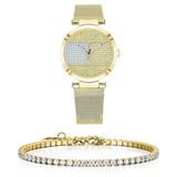 Tommy Hilfiger Lynn Quartz Gold Dial Gold Mesh Bracelet Watch For Women - 1781867 Authentic Buy Shop Now