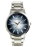 Emporio Armani Renato Blue Dial Silver Steel Strap Watch For Men - AR2472 Authentic Buy Shop Now