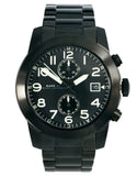 Marc Jacobs Larry Chronograph Black Dial Black Steel Strap Watch for Men - MBM5032 Authentic Buy Shop Now