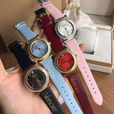 Versace V-Motif Grey Dial Blue Leather Strap Watch for Women - VERE00318 Authentic Buy Shop Now