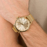 Maserati Epoca Golden Dial Golden Mesh Bracelet Watch For Men - R8853118003 Authentic Buy Shop Now