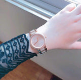 Michael Kors Gabbi Rose Gold Dial Rose Gold Steel Strap Watch For Women - MK3986 Authentic Buy Shop Now