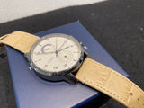 Tommy Hilfiger Kane White Dial Beige Leather Strap Watch for Men - 1710399 Authentic Buy Shop Now