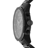 Armani Exchange Drexler Chronograph Black Dial Black Steel Strap Watch For Men - AX2639 Authentic Buy Shop Now