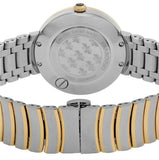 Swarovski Lovely Crystals Mother of Pearl Dial Two Tone Steel Strap Watch for Women - 1187022 Authentic Buy Shop Now