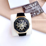 Guess Momentum Black Dial Black Rubber Strap Watch for Men - GW0263G1 Authentic Buy Shop Now