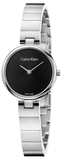 Calvin Klein Authentic Black Dial Silver Steel Strap Watch for Women - K8G23141 Authentic Buy Shop Now