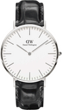 Daniel Wellington Classic Reading White Dial Black Leather Strap Watch For Men - DW00100028 Authentic Buy Shop Now