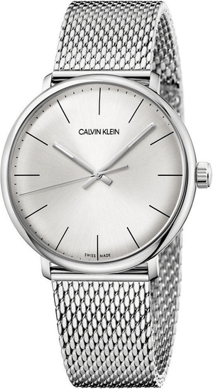 Calvin Klein White Dial Silver Mesh Bracelet Watch for Women - K8M21126 Authentic Buy Shop Now