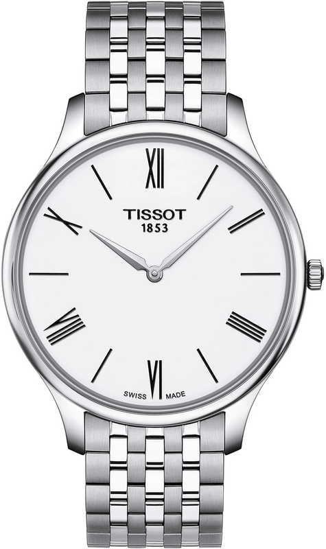 Tissot T Classic Tradition 5.5 White Dial Watch For Men - T063.409.11.018.00 Authentic Buy Shop Now