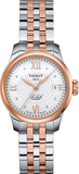 Tissot Le Locle Automatic Lady Silver Dial Two Tone Steel Strap Watch For Women - T41.2.183.16 Authentic Buy Shop Now