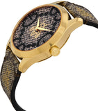 Gucci G Timeless Brown Dial Brown Leather Strap Watch For Men - YA1264068 Authentic Buy Shop Now