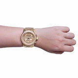 Michael Kors Runway Gold Dial Gold Steel Strap Watch for Women - MK5575 Authentic Buy Shop Now