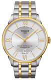 Tissot Chemin Des Tourelles Powermatic 80 Silver Dial Two Tone Steel Strap Watch For Men - T099.407.22.038.00 Authentic Buy Shop Now