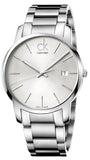 Calvin Klein City Silver Dial Silver Steel Strap Watch for Men - K2G2G146 Authentic Buy Shop Now