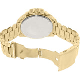 Diesel Mega Chief Chronograph Gold Dial Gold Steel Strap Watch For Men - DZ4360 Authentic Buy Shop Now