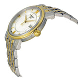 Tissot T Classic Bridgeport Silver Dial Two Tone Mesh Bracelet Watch For Men - T097.410.22.038.00 Authentic Buy Shop Now