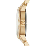 Michael Kors Jaryn Quartz Gold Dial Gold Steel Strap Watch For Women - MK3734 Authentic Buy Shop Now