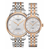 Tissot Le Locle Lady Automatic Diamonds Silver Dial Two Tone Steel Strap Watch For Women - T006.207.22.036.00 Authentic Buy Shop Now