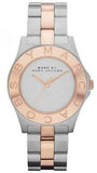 Marc Jacobs Blade Silver Dial Two Tone Steel Strap Watch for Women - MBM3129 Authentic Buy Shop Now