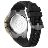 Philipp Plein Octagon Black Dial Black Silicone Strap Watch for Men - PWTBA0323 Authentic Buy Shop Now