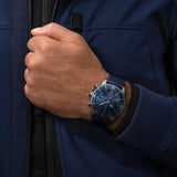 Breitling Superocean Heritage Chronograph 44 Outerknown Blue Dial Blue NATO Strap Watch for Men - M133132A1C1W1 Authentic Buy Shop Now