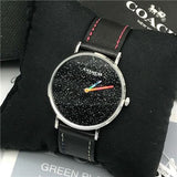 Coach Perry Black Dial Black Leather Strap Watch for Women - 14503033 Authentic Buy Shop Now
