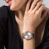 Michael Kors Darci Silver Dial Two Tone Stainless Steel Strap Watch for Women - MK3203 Authentic Buy Shop Now