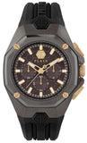Philipp Plein Octagon Black Dial Black Silicone Strap Watch for Men - PWTBA0323 Authentic Buy Shop Now