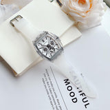 Guess Phoenix Multi Function Silver Dial White Rubber Strap Watch for Men - GW0203G1 Authentic Buy Shop Now