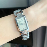 Burberry Signature Silver Dial Silver Steel Strap Watch for Women - BU4212 Authentic Buy Shop Now