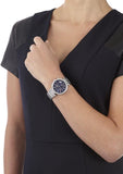 Michael Kors Parker Chronograph Blue Dial Silver Steel Strap Watch for Women - MK6117 Authentic Buy Shop Now