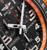 Breitling Endurance Pro Black Dial Orange Rubber Strap Watch for Men - X82310A51B1S1 Authentic Buy Shop Now