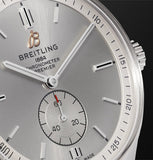Breitling Premier Automatic 40mm Stainless Steel Silver Dial Mens Watch - A37340351G1X2 Authentic Buy Shop Now