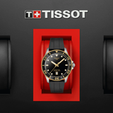 Tissot Seastar 1000 Black Dial Black Rubber Strap Watch For Men - T120.410.27.051.00 Authentic Buy Shop Now