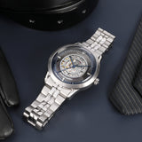 Maserati Ricordo Automatic Gray Dial Silver Steel Strap Watch For Men - R8823133003 Authentic Buy Shop Now