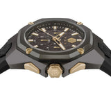 Philipp Plein Octagon Black Dial Black Silicone Strap Watch for Men - PWTBA0323 Authentic Buy Shop Now