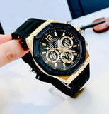 Guess Momentum Black Dial Black Rubber Strap Watch for Men - GW0263G1 Authentic Buy Shop Now