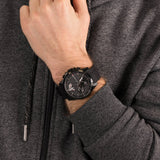 Tommy Hilfiger Decker Black Dial Black Rubber Strap Watch for Men - 1791352 Authentic Buy Shop Now