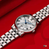 Tissot Carson Premium Lady Silver Dial Silver Steel Strap Watch For Women - T122.210.11.033.00 Authentic Buy Shop Now