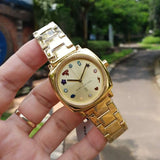 Marc Jacobs Mandy White Dial Gold Steel Strap Watch for Women - MJ3573 Authentic Buy Shop Now