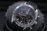 Tag Heuer Carrera Year of The Rabbit Automatic Chronograph Black Dial Black Leather Strap Watch for Men - CBN2A1L.FC6521 Authentic Buy Shop Now
