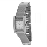 Guess Nouveau Diamonds Silver Dial Silver Mesh Bracelet Watch for Women - W0127L1 Authentic Buy Shop Now