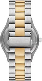 Michael Kors Slim Runway Quartz Green Dial Two Tone Steel Strap Watch for Women - MK9149 Authentic Buy Shop Now