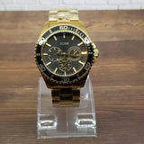 Guess BFF Multifunction Black Dial Gold Steel Strap Watch for Women - W0231L3 Authentic Buy Shop Now