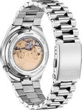 Citizen Tsuyosa Automatic Black Dial Silver Steel Strap Watch For Men - NJ0150-81E Authentic Buy Shop Now