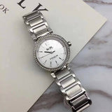 Coach Sports Crystals Silver Dial Silver Steel Strap Watch for Women - 14502194 Authentic Buy Shop Now