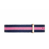 Daniel Wellington Classy Winchester White Dial Two Tone NATO Strap Watch For Women - DW00100065 Authentic Buy Shop Now